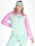 Thumbnail Picture, Mid Puff Down down jacket women Silt Green Orchid Acid green, pink 