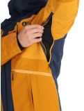 Thumbnail Picture, Naikoon ski jacket men Dark Blue Camel Honey blue, brown 