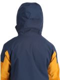 Thumbnail Picture, Naikoon ski jacket men Dark Blue Camel Honey blue, brown 