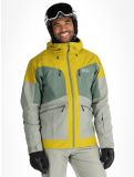 Thumbnail Picture, Naikoon ski jacket men Golden Laurel Wreath Shadow green, yellow 