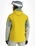 Thumbnail Picture, Naikoon ski jacket men Golden Laurel Wreath Shadow green, yellow 