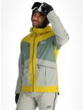 Thumbnail Picture, Naikoon ski jacket men Golden Laurel Wreath Shadow green, yellow 