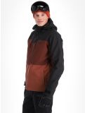 Thumbnail Picture, Object ski jacket men Andorra-Black black, burgundy 