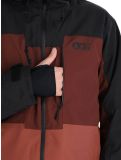 Thumbnail Picture, Object ski jacket men Andorra-Black black, burgundy 