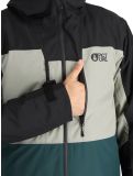 Thumbnail Picture, Object ski jacket men Black Ponderosa Pine Shadow black, green 