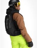 Thumbnail Picture, Object ski jacket men Cocoa Brown Black Acid Lime black, brown, yellow 