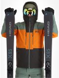 Thumbnail Picture, Object ski jacket men Raven Grey green, grey, orange 