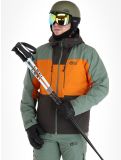 Thumbnail Picture, Object ski jacket men Raven Grey green, grey, orange 