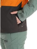 Thumbnail Picture, Object ski jacket men Raven Grey green, grey, orange 