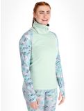 Thumbnail Picture, Pagaya High Fleece thermal shirt women Blurry Water Silt Green green 