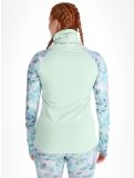 Thumbnail Picture, Pagaya High Fleece thermal shirt women Blurry Water Silt Green green 