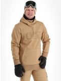 Thumbnail Picture, Parker softshell ski jacket men Tannin beige 