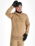 Thumbnail Picture, Parker softshell ski jacket men Tannin beige 