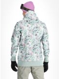 Thumbnail Picture, Printed softshell ski jacket men Blurry Water Print multicolor 