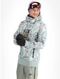 Thumbnail Picture, Printed softshell ski jacket men Blurry Water Print multicolor 