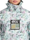 Thumbnail Picture, Printed softshell ski jacket men Blurry Water Print multicolor 