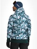 Thumbnail Picture, Printed softshell ski jacket men Peppup Print green 