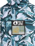 Thumbnail Picture, Printed softshell ski jacket men Peppup Print green 