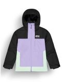 Thumbnail Picture, Seady ski jacket kids Black Paisley Purple Siltgreen black, green, purple 