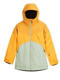 Thumbnail Picture, Seady ski jacket kids Desert Sage green, orange 