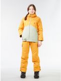 Thumbnail Picture, Seady ski jacket kids Desert Sage green, orange 