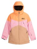 Thumbnail Picture, Seady ski jacket kids Latte beige, orange, pink 