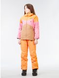 Thumbnail Picture, Seady ski jacket kids Latte beige, orange, pink 