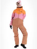 Thumbnail Picture, Seakrest ski jacket women Latte beige, orange, pink 