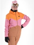 Thumbnail Picture, Seakrest ski jacket women Latte beige, orange, pink 