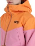 Thumbnail Picture, Seakrest ski jacket women Latte beige, orange, pink 