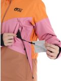 Thumbnail Picture, Seakrest ski jacket women Latte beige, orange, pink 