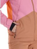 Thumbnail Picture, Seakrest ski jacket women Latte beige, orange, pink 