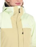 Thumbnail Picture, Seakrest ski jacket women Lime Cream Hemp Roebuck brown, green 