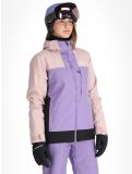 Thumbnail Picture, Seakrest ski jacket women Shadow Gray Paisley Purple Black black, grey, purple 