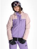 Thumbnail Picture, Seakrest ski jacket women Shadow Gray Paisley Purple Black black, grey, purple 