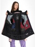 Thumbnail Picture, Seakrest ski jacket women Shadow Gray Paisley Purple Black black, grey, purple 