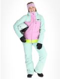 Thumbnail Picture, Seakrest ski jacket women Silt Green Orchid Acid Lime grey, pink 