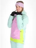 Thumbnail Picture, Seakrest ski jacket women Silt Green Orchid Acid Lime grey, pink 