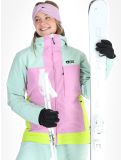 Thumbnail Picture, Seakrest ski jacket women Silt Green Orchid Acid Lime grey, pink 