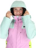 Thumbnail Picture, Seakrest ski jacket women Silt Green Orchid Acid Lime grey, pink 