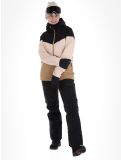 Thumbnail Picture, Seakrest ski jacket women Tannin-Black beige, black 