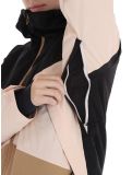 Thumbnail Picture, Seakrest ski jacket women Tannin-Black beige, black 