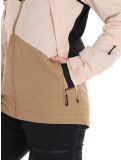 Thumbnail Picture, Seakrest ski jacket women Tannin-Black beige, black 