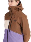 Thumbnail Picture, Seen ski jacket women Cocoa Brown Vanilla Paisley Purple beige, brown, purple 