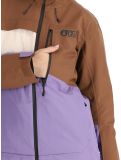 Thumbnail Picture, Seen ski jacket women Cocoa Brown Vanilla Paisley Purple beige, brown, purple 