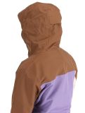 Thumbnail Picture, Seen ski jacket women Cocoa Brown Vanilla Paisley Purple beige, brown, purple 