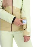 Thumbnail Picture, Seen ski jacket women Lime Cream Hemp Roebuck brown, green 