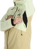 Thumbnail Picture, Seen ski jacket women Lime Cream Hemp Roebuck brown, green 