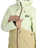 Thumbnail Picture, Seen ski jacket women Lime Cream Hemp Roebuck brown, green 