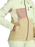 Thumbnail Picture, Seen ski jacket women Lime Cream Hemp Roebuck brown, green 